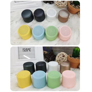 Loa Bluetooth Không Dây Mini 7 Màu Macaron - Âm thanh sống động, chỉ 119.900đ