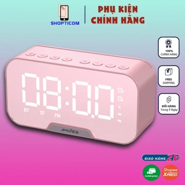 Loa Bluetooth không dây S P Q5/G10 – Nghe nhạc, đồng hồ báo thức, giảm còn 151.900 VND Loa Bluetooth không dây S P Q5/G10 – Nghe nhạc, đồng hồ báo thức, giảm còn 151.900 VND