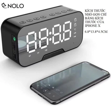 Loa Bluetooth không dây S P Q5/G10 – Nghe nhạc, đồng hồ báo thức, giảm còn 151.900 VND 10