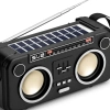 Loa Bluetooth L20 Đa Năng - Đài FM, Năng Lượng Mặt Trời, Đèn Pin, Phát Nhạc 6-8h 9