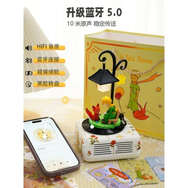 Loa Bluetooth Little Prince - Quà Tặng Sinh Nhật Bé Gái và Bé Trai, 307.783đ