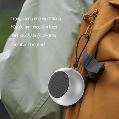 Loa Bluetooth M3 nhỏ gọn, đa màu, âm thanh tuyệt vời, kết nối 2 máy, giá chỉ 18.000 VND 5