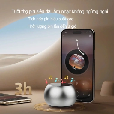Loa Bluetooth M3 nhỏ gọn, đa màu, âm thanh tuyệt vời, kết nối 2 máy, giá chỉ 18.000 VND 6