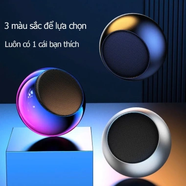 Loa Bluetooth M3 nhỏ gọn, đa màu, âm thanh tuyệt vời, kết nối 2 máy, giá chỉ 18.000 VND 7