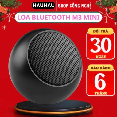 Loa Bluetooth M3 nhỏ gọn, đa màu, âm thanh tuyệt vời, kết nối 2 máy, giá chỉ 18.000 VND 10