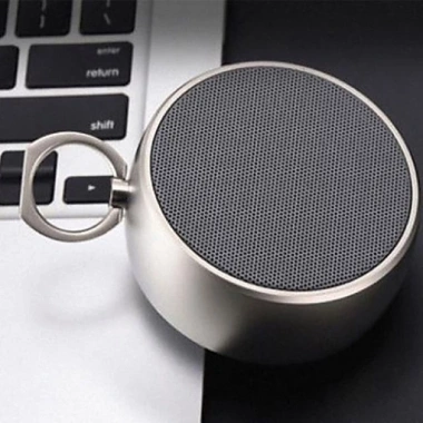 Loa Bluetooth Mini BS02 Kim Loại, Móc Treo Tiện Lợi, Khe Thẻ Nhớ, Cổng 3.5 - Giá 165.000 VND 6