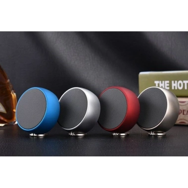 Loa Bluetooth Mini BS02 Kim Loại, Móc Treo Tiện Lợi, Khe Thẻ Nhớ, Cổng 3.5 - Giá 165.000 VND 7