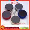 Loa Bluetooth Mini BS02 Kim Loại – Móc Treo Tiện Lợi, Khe Thẻ Nhớ, Cổng 3.5 Mitechstore