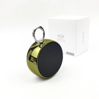Loa Bluetooth Mini BS02 Kim Loại – Móc Treo Tiện Lợi, Khe Thẻ Nhớ, Cổng 3.5 Mitechstore