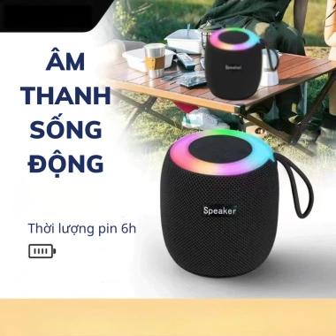 Loa Bluetooth Mini Cầm Tay SH 309 Đèn LED Màu Sắc Gọn Nhỏ Giá 59k Khuyến Mãi 3 Loa Bluetooth Mini Cầm Tay SH 309 Đèn LED Màu Sắc Gọn Nhỏ Giá 59k Khuyến Mãi 3