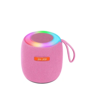 Loa Bluetooth Mini Cầm Tay SH 309 Đèn LED Màu Sắc Gọn Nhỏ Giá 59k Khuyến Mãi