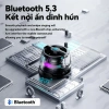 Loa Bluetooth mini Đèn LED đa sắc, âm bass mạnh, phong cách hot, 2 chiếc - Chỉ 80.000 VNĐ 5