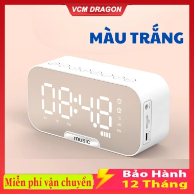Loa Bluetooth Mini G5 Đa Chức Năng Đồng Hồ, Báo Thức, FM, LED Tráng Gương, 45.000₫ 8 Loa Bluetooth Mini G5 Đa Chức Năng Đồng Hồ, Báo Thức, FM, LED Tráng Gương, 45.000₫ 8