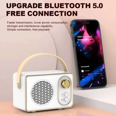 Loa Bluetooth Mini Không Dây Di Động Âm Trầm Chất Lượng Cao Hỗ Trợ USB Thẻ Nhớ 99k 3