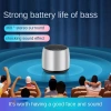 Loa Bluetooth Mini M1 không dây siêu trầm kim loại âm thanh nổi di động 109.453 VND
