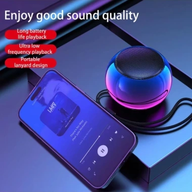 Loa Bluetooth Mini Siêu Trầm, Pin Dài, Nhỏ Gọn, Dây Treo, Hỗ Trợ TWS - Giá 65.999đ 2