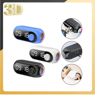 Loa Bluetooth Mini SPANIC S8 không dây - báo thức, FM, đa chức năng, giảm giá 225k 5