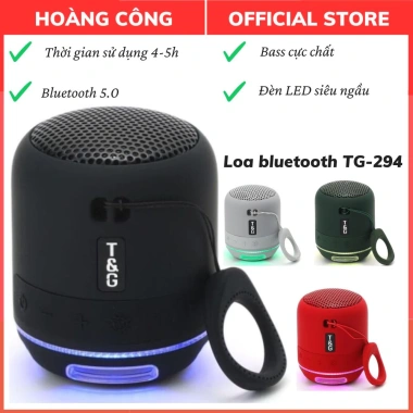Loa Bluetooth Mini TG-294 5W Bass Cực Mạnh, Nhỏ Gọn, Đa Dạng Thiết Kế, Bảo Hành 24 Tháng - Giá Ưu Đãi 210.000₫