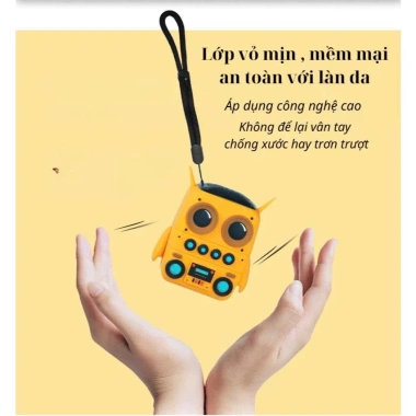 Loa Bluetooth Minion TK-200 - Âm Thanh Sáng, Pin Khỏe, Decor Bàn Làm Việc, Bluetooth 5.0, Giá 95.000 VND 4