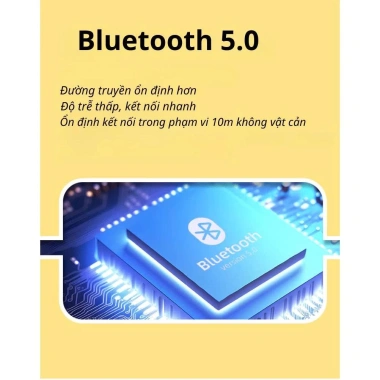 Loa Bluetooth Minion TK-200 - Âm Thanh Sáng, Pin Khỏe, Decor Bàn Làm Việc, Bluetooth 5.0, Giá 95.000 VND 5