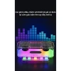 Loa Bluetooth RGB kép âm thanh to trong trẻo bass mạnh decor bàn làm việc giá 199k 4