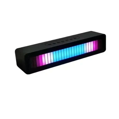 Loa Bluetooth thanh LED RGB nháy theo nhạc, loa kép, màn lọc âm, pin trâu, decor đa chế độ - 200k 3