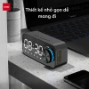 Loa Bluetooth UKIO đồng hồ LCD, âm thanh sinh động, đèn LED, 2 báo thức – Giá chỉ 319.000₫ 6