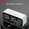 Loa Bluetooth UKIO đồng hồ LCD, âm thanh sinh động, đèn LED, 2 báo thức – Giá chỉ 319.000₫ 7