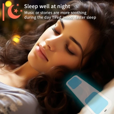 Loa Gối OKSLEEP Bluetooth 5.0 20H - Ngủ Ngon, Giảm Căng Thẳng, Không Đau Tai, 295k