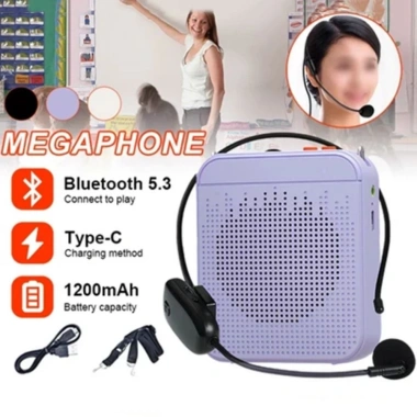 Loa HOUCHU K5 Bluetooth, Đài FM, khuếch đại không dây, âm thanh nhẹ, 203.830₫