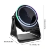 Loa Không Dây 3 trong 1 Cảm ứng Đa chức năng Bluetooth Chân đế PTLUXURY Giá chỉ 155.000đ 6