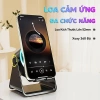 Loa không dây cảm ứng Bluetooth - Giá đỡ đa năng, sạc, đèn không gian - chỉ 85.000₫