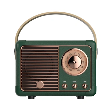 Loa mini Bluetooth vintage âm thanh mạnh mẽ, thiết kế retro, chỉ 112.500₫ 10