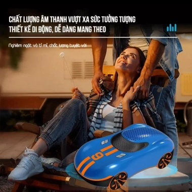 Loa Mô Hình Ô tô HM-999 2.025 – Cao Cấp, Bluetooth, IPX4, Giá chỉ 199.000₫ 2