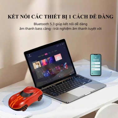 Loa Mô Hình Ô tô HM-999 2.025 – Cao Cấp, Bluetooth, IPX4, Giá chỉ 199.000₫ 4