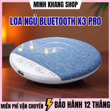 Loa Ngủ Bluetooth X3 PRO Siêu Mỏng - Âm Thanh HiFi, Hẹn Giờ 30-60-90 Phút, Kết Nối Dễ Dàng, Giá chỉ 118k