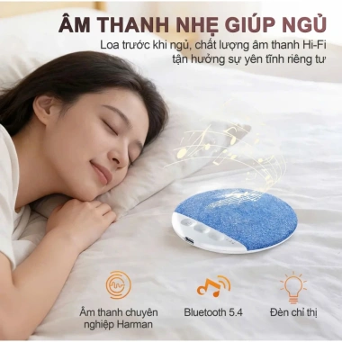 Loa Ngủ Bluetooth X3 PRO Siêu Mỏng - Âm Thanh HiFi, Hẹn Giờ 30-60-90 Phút, Kết Nối Dễ Dàng, Giá chỉ 118k 3
