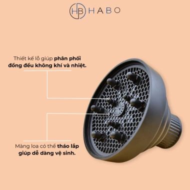 Loa sấy tóc xoăn gấp gọn silicon, máy sấy đa năng công suất mạnh, chỉ 89.000 VND (giá gốc 107.690 VND)