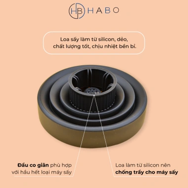 Loa sấy tóc xoăn gấp gọn silicon, máy sấy đa năng công suất mạnh, chỉ 89.000 VND (giá gốc 107.690 VND) 6 Loa sấy tóc xoăn gấp gọn silicon, máy sấy đa năng công suất mạnh, chỉ 89.000 VND (giá gốc 107.690 VND) 6