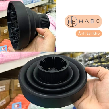 Loa sấy tóc xoăn gấp gọn silicon, máy sấy đa năng công suất mạnh, chỉ 89.000 VND (giá gốc 107.690 VND)