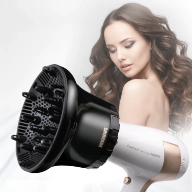Loa Sấy Tóc Xoăn Universal Curly Hair Hood Diffuser Hoangrandy - Phù hợp mọi loại máy sấy, chỉ 110k