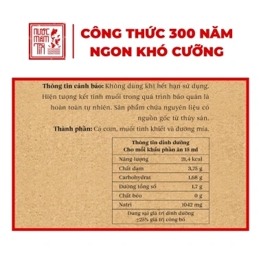 Lốc 10 chai 40N 60ml thủy tinh - Nước mắm Tĩn Mini du lịch Đạm Rin nguyên chất, truyền thống, chỉ 250k