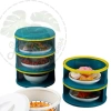 Lồng bàn 5 tầng đa năng - Hộp đựng thức ăn giữ nhiệt, chống bụi, chống côn trùng 24/7, tiện dụng 3