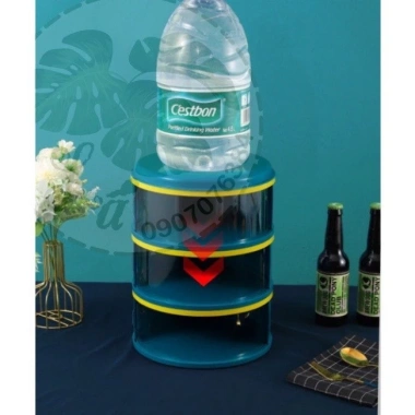 Lồng bàn 5 tầng đa năng - Hộp đựng thức ăn giữ nhiệt, chống bụi, chống côn trùng 24/7, tiện dụng 5