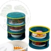 Lồng bàn 5 tầng đa năng - Hộp đựng thức ăn giữ nhiệt, chống bụi, chống côn trùng 24/7, tiện dụng 7