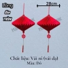 Lồng đèn vải nỉ 28cm - Trang trí Tết Sẻ Lớn, Giá chỉ 85.500₫ (Giảm giá) 5