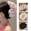 Lông Tơ Nơ Lớn Nhẹ Nhàng Siêu Cổ Tiệc - Kẹp Tóc Cá Mập Độc Đáo Giá 42.743₫ 6