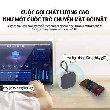Longma M-1 Loa Bluetooth Di Động Từ Tính, Gắn Nhanh Cho Xe Đạp, Xe Máy, Điện Thoại - Giá 160.000₫