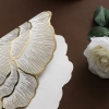 Lót bàn ăn PVC phong cách Bắc Âu hoa mẫu đơn, trang trí sáng tạo, giá chỉ 25.000₫ 2