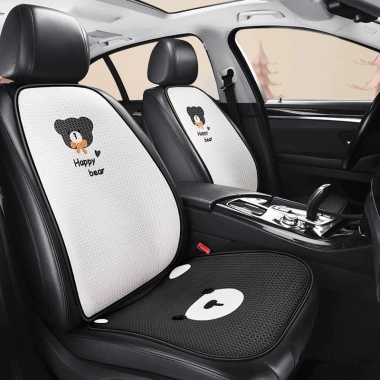 Lót ghế ô tô Gấu Bear tản nhiệt công nghệ Italia siêu thoáng, thoải mái, giá chỉ 96.600₫